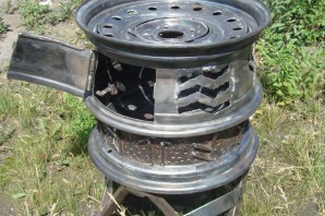 Поделки из автомобильных дисков своими руками