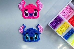 Маленькие поделки из термомозаики