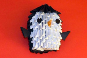 Поделки из бумажных модулей