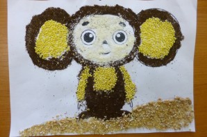 Поделки из гречки для детей