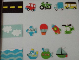 Поделка в школу транспорт