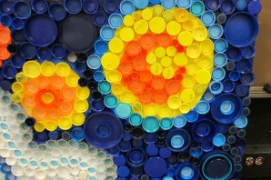 Поделки из бутылочных пробок