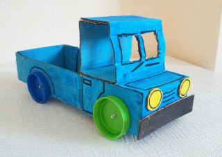 Поделка машина своими руками