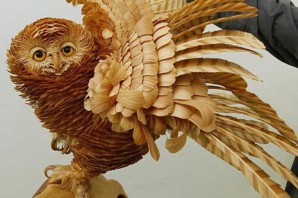 Поделки из стружки дерева