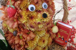 Поделки из цветов своими руками для школы