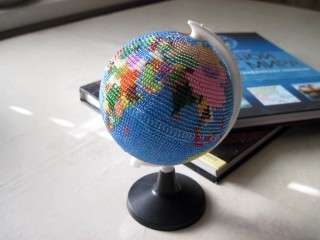 Поделка земной шар