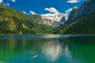 Озеро гозау австрия