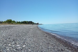 Пляж гумиста абхазия