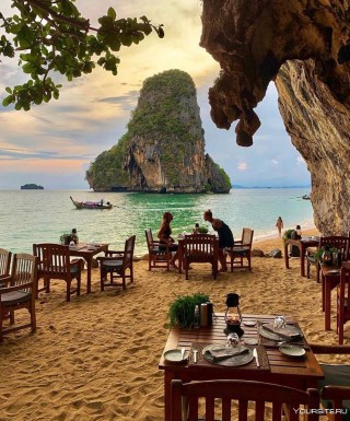 Пляж рейли в таиланде