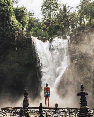 Водопад тегенунган бали