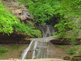 Хаджох водопады