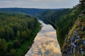 Урал река лес
