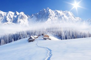 Красивые зимние горы