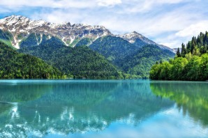 Озеро большая рица абхазия