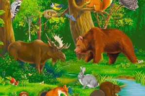 Лесные животные