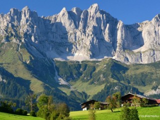 Австрийские горы альпы