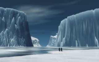 Антарктический ландшафт