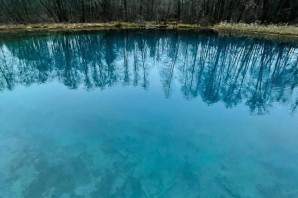 Голубое озеро надым