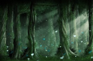 Волшебный зеленый лес