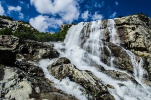 Алибекские водопады домбай