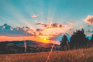 Закат летнего солнца