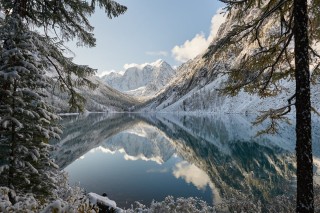 Шавлинские озера зимой