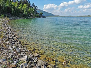 Озеро большое чебачье казахстан