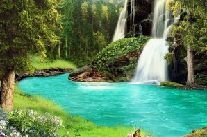 Райский водопад