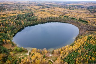 Озеро светлояр осенью