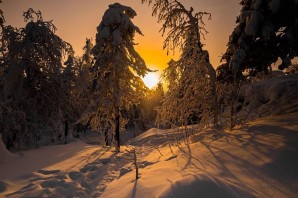 Рассвет в пермском крае