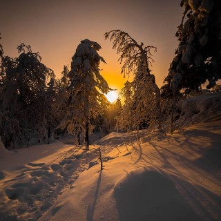 Рассвет в пермском крае