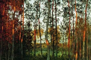 Левитан осиновый лес