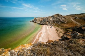Дикие пляжи азовского моря