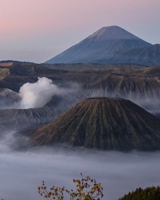 Вулкан бромо в индонезии