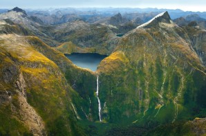 Озеро куилл новая зеландия
