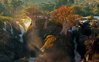 Водопад эпупа намибия