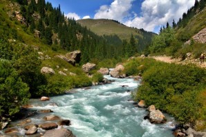 Горные реки кыргызстана