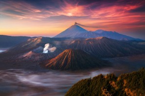 Гора бромо индонезия
