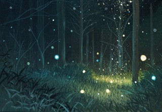 Волшебный ночной лес
