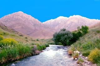 Горы в иране и туркмении