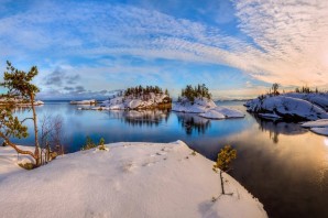 Ладога озеро зимой