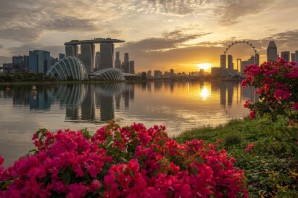 Сингапур рассвет