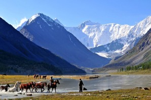 Алтайские горы в казахстане