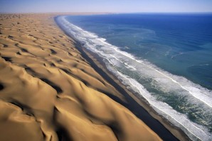 Пустыня намиб и атлантический океан