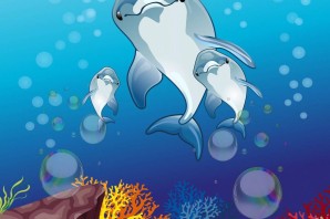 Дельфин рисунок поделка