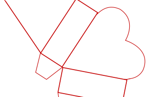 Подарок на день рождения из бумаги