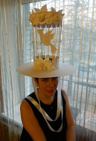 Поделка шляпа из подручных средств