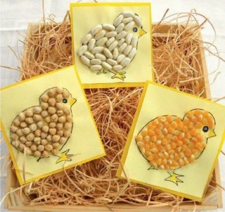 Поделка из зерна пшеницы