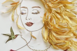 Рисунок девушки для поделки