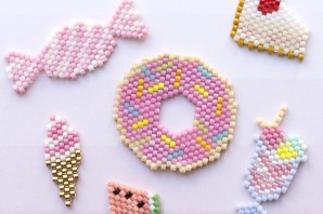 Легкие подделки из бисера